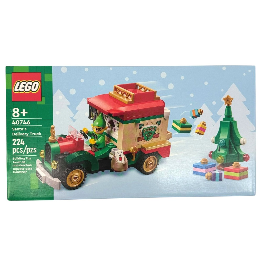 LEGO Santa's Delivery Truck 40746 Christmas Holiday Set 224 Pcs Elf Minifigure
